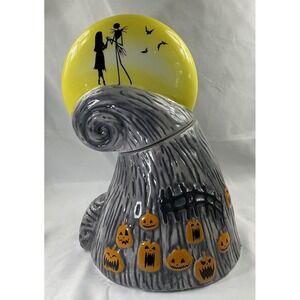 Disney Nightmare Before Christmas Moon Cookie Jar HTF 12.5 inch